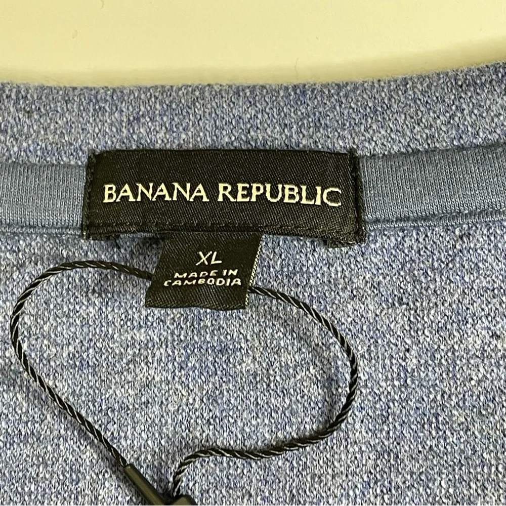 Banana Republic Waffle Crew Sweatshirt